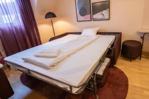 Postel nebo postele na pokoji v ubytování Scandic Star Lund