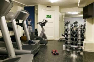Fitness centrum a/nebo fitness zařízení v ubytování Scandic Kramer