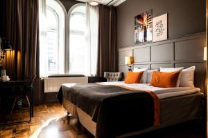 Postel nebo postele na pokoji v ubytování Scandic Grand Central