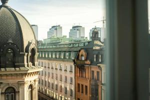 Nespecifikovaný výhled na destinaci Stockholm nebo výhled na město při pohledu z hotelu