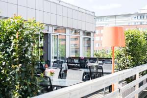 شرفة أو تراس في Scandic Järva Krog