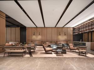 Predel za sedenje v nastanitvi Four Points by Sheraton Chengdu, Chunxi Road