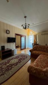TV a/nebo společenská místnost v ubytování Hotel Sofia