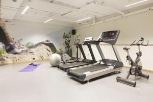 Fitness centrum a/nebo fitness zařízení v ubytování Scandic Karasjok