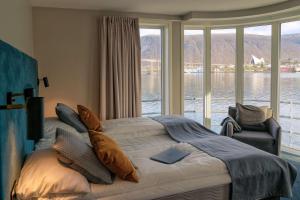 Postel nebo postele na pokoji v ubytování Scandic Ishavshotel + 37 fotografií