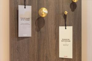 Certifikát, hodnocení, plakát nebo jiný dokument vystavený v ubytování Scandic Vaasa