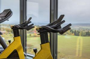 Fitness centrum a/nebo fitness zařízení v ubytování Scandic Brennemoen