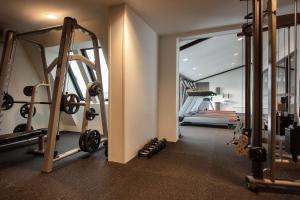Fitness centrum a/nebo fitness zařízení v ubytování Scandic Voss