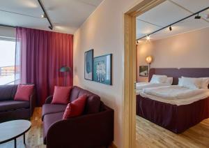 Letto o letti in una camera di Scandic Kiruna