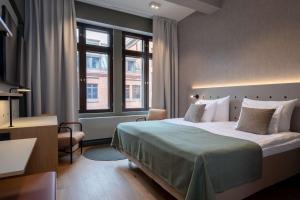 Voodi või voodid majutusasutuse Scandic Helsinki Hub toas