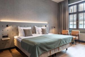 Voodi või voodid majutusasutuse Scandic Helsinki Hub toas