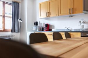 Kuchyň nebo kuchyňský kout v ubytování 'Chamonix' in Bansko - 1 bedroom - SKI IN&OUT - Free spa