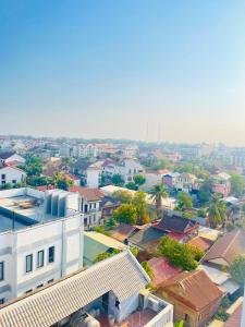 Nespecifikovaný výhled na destinaci Siem Reap nebo výhled na město při pohledu z hotelu