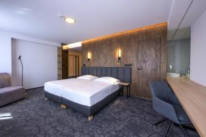 Postel nebo postele na pokoji v ubytování Harmony Club Hotel + 27 fotografií