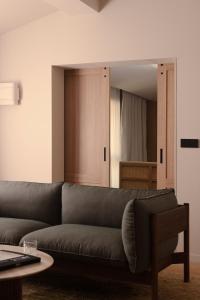 Hôtel Parc du Landreau的休息区