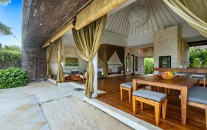 Et opholdsområde på Villa Kingfisher