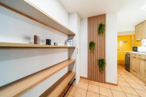 Kuchyň nebo kuchyňský kout v ubytování 1 Chambre 9 m2 en colocation avec 15 m2 partagés