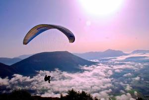 Paesaggio naturale nelle vicinanze del bed & breakfast