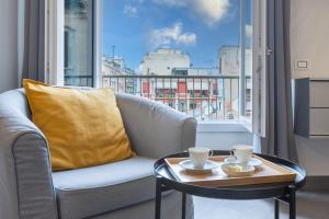 Χώρος καθιστικού στο Centro storico via Sassari Accommodation