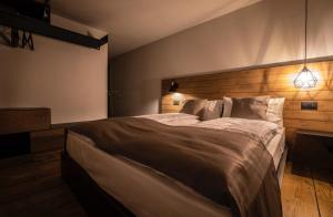 Postel nebo postele na pokoji v ubytování Casa Pasini-Foresteria