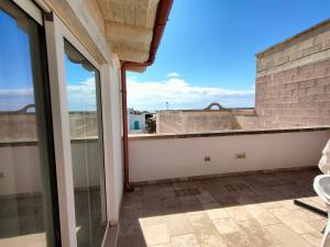 Balkón nebo terasa v ubytování Quadrilocale Dafne 2 in centro vista mare Salento Ugento