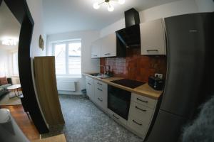 Kuchyň nebo kuchyňský kout v ubytování Capstay - Charleroi