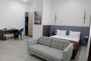 Posezení v ubytování INFINITY PLAZA BLOCK 1
