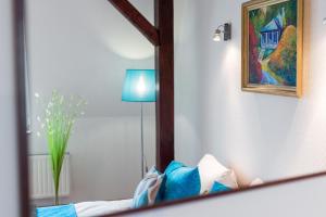 Posteľ alebo postele v izbe v ubytovaní Neo Apartments