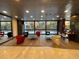 Posezení v ubytování Ibis Roma Fiera