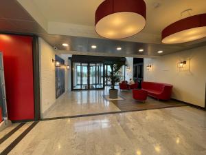 Posezení v ubytování Ibis Roma Fiera
