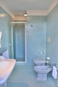 A bathroom at Agriturismo Colle Mura