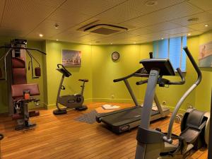 Fitness centrum a/nebo fitness zařízení v ubytování Royal Emeraude Hotel Dinard - MGallery Collection