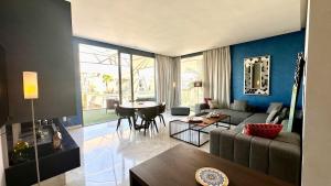 Posezení v ubytování Cozy appartement Marrakech