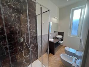 Koupelna v ubytování Hotel RossoVino Milano