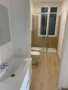 Koupelna v ubytování House on the beach Varigotti