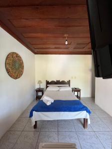 Postel nebo postele na pokoji v ubytování Pousada Brisamar Paraty COMECE O DIA COM UM CAFÉ DA MANHÃ INESQUECÍVEL
