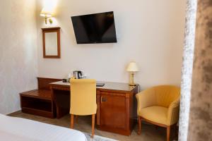 Posteľ alebo postele v izbe v ubytovaní Hotel Waldinger
