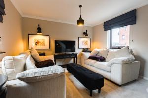 Istumisnurk majutusasutuses Hullidays》Marina Town House