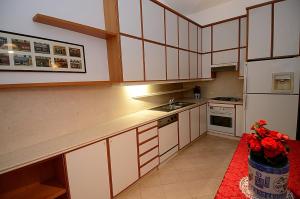 Kuchyň nebo kuchyňský kout v ubytování Residenza Bistrot De Venise