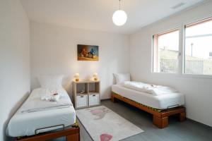 Voodi või voodid majutusasutuse Apartment Elona toas