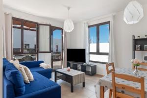 TV a/nebo společenská místnost v ubytování Luxury Villa Lanzarote