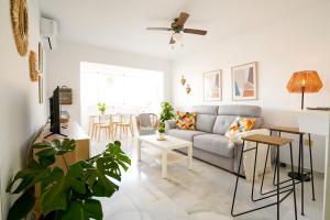 Et opholdsområde på Apartamento Torrox - Laguna Beach