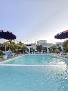 Bazén v ubytování Aona Resort Kohlarn nebo v jeho okolí