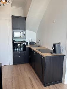 Kuchyň nebo kuchyňský kout v ubytování Villa Ker Eole Vue Mer