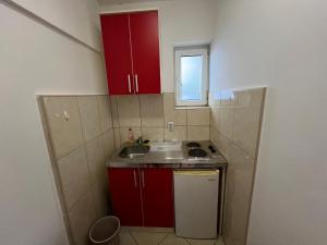 A kitchen or kitchenette at Guest House Plima 2 Még 37 kép