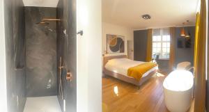 Letto o letti in una camera di Lafarques