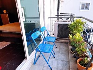 Balkón nebo terasa v ubytování DDM House