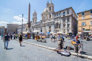 Hostia v ubytovaní Tetti di Piazza Navona