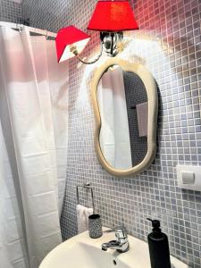 Koupelna v ubytování La Posada de Zepeda