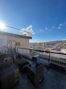 Balkón nebo terasa v ubytování piazza Marconi Rooms